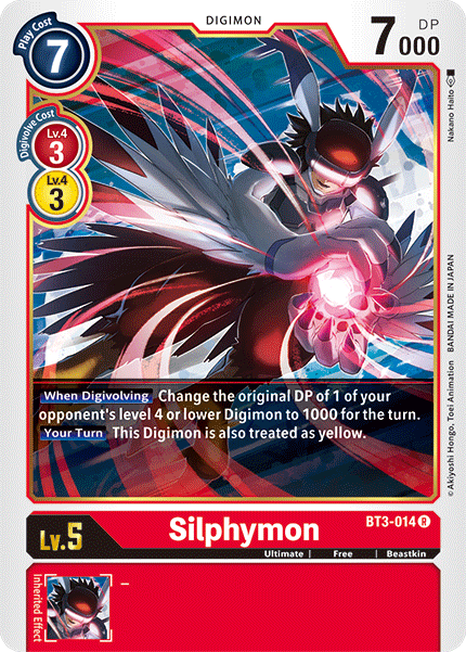 Silphymon [BT3-014] [Release Special Booster Ver.1.5] | Clutch Gaming