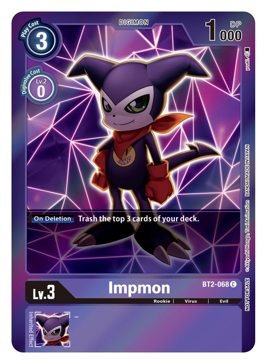 Impmon [BT2-068] (Event Pack 2) [Release Special Booster Ver.1.0] | Clutch Gaming