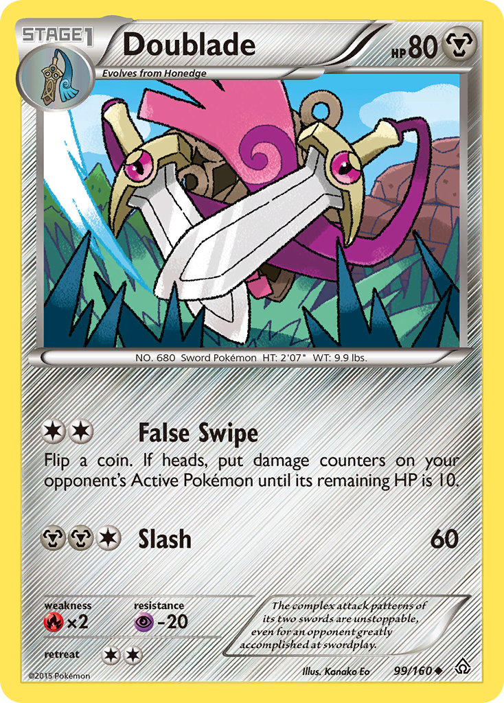 Doublade (99/160) [XY: Primal Clash] | Clutch Gaming