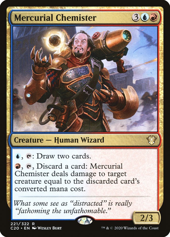 Mercurial Chemister [Commander 2020] | Clutch Gaming