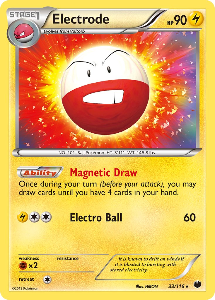 Electrode (33/116) [Black & White: Plasma Freeze] | Clutch Gaming