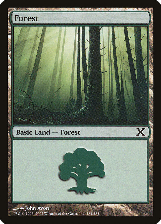 Forest (381) [Tenth Edition] | Clutch Gaming