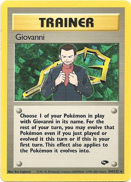 Giovanni (104/132) [Gym Challenge Unlimited] | Clutch Gaming