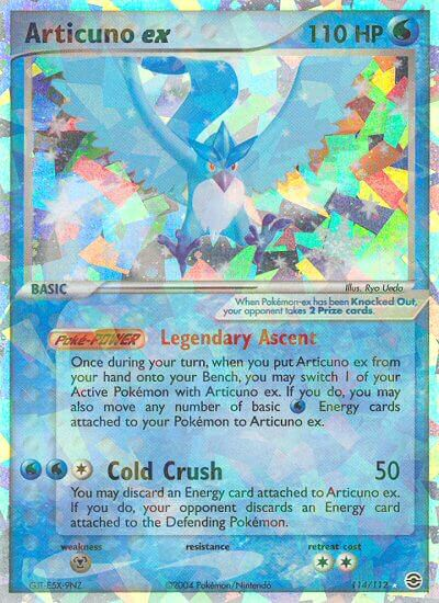 Articuno ex (114/112) [EX: FireRed & LeafGreen] | Clutch Gaming