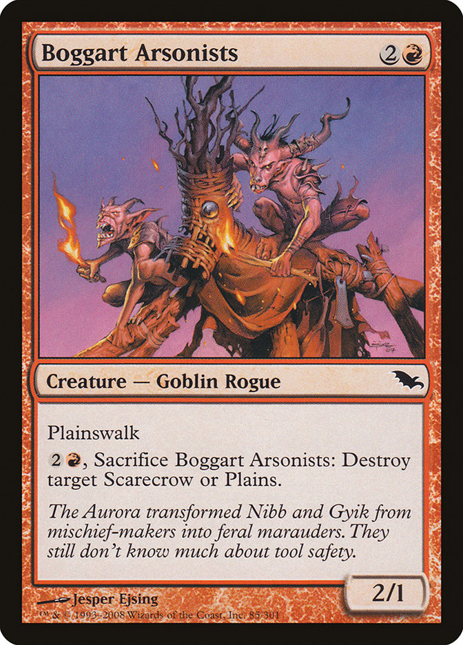 Boggart Arsonists [Shadowmoor] | Clutch Gaming