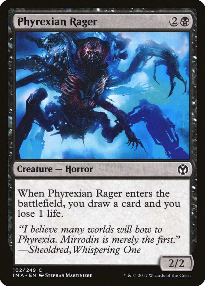 Phyrexian Rager [Iconic Masters] | Clutch Gaming