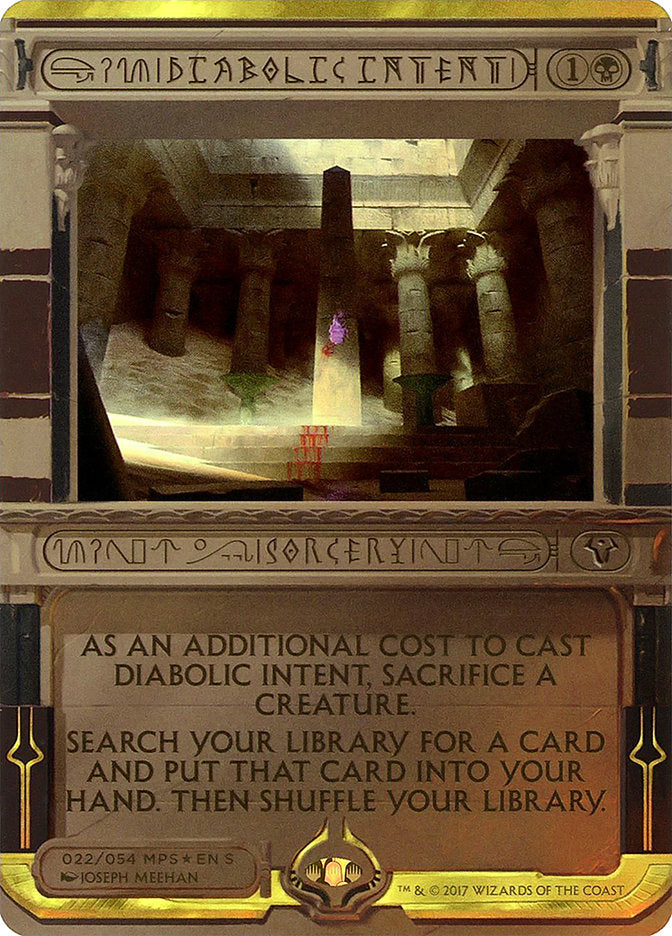 Diabolic Intent (Invocation) [Amonkhet Invocations] | Clutch Gaming