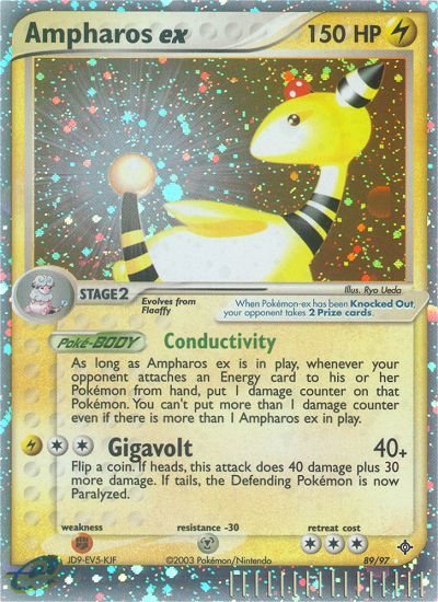 Ampharos ex (89/97) [EX: Dragon] | Clutch Gaming