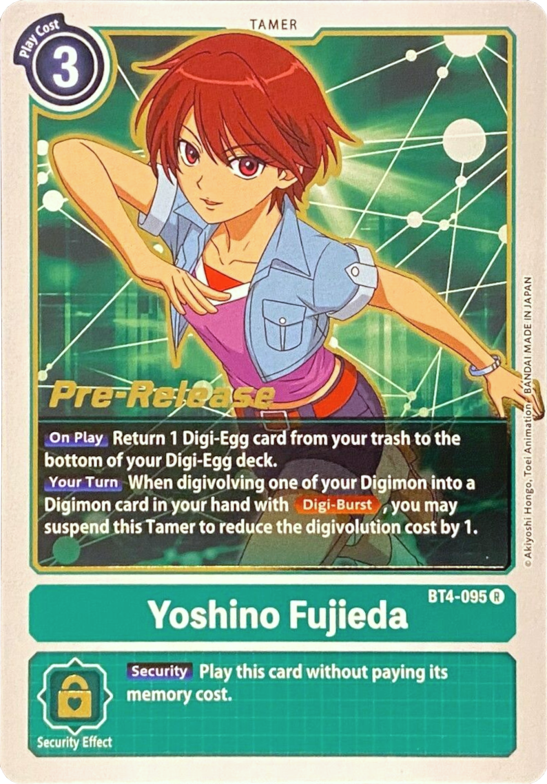 Yoshino Fujieda [BT4-095] [Great Legend Pre-Release Promos] | Clutch Gaming