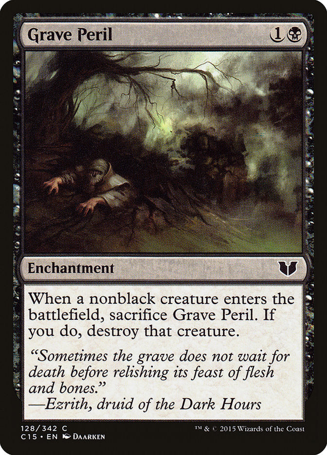 Grave Peril [Commander 2015] | Clutch Gaming