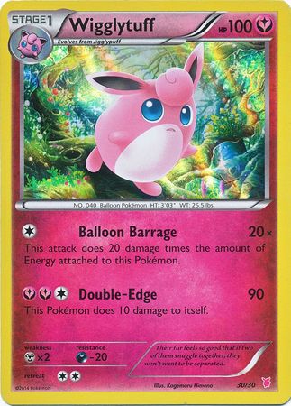 Wigglytuff (30/30) [XY: Trainer Kit 1 - Wigglytuff] | Clutch Gaming