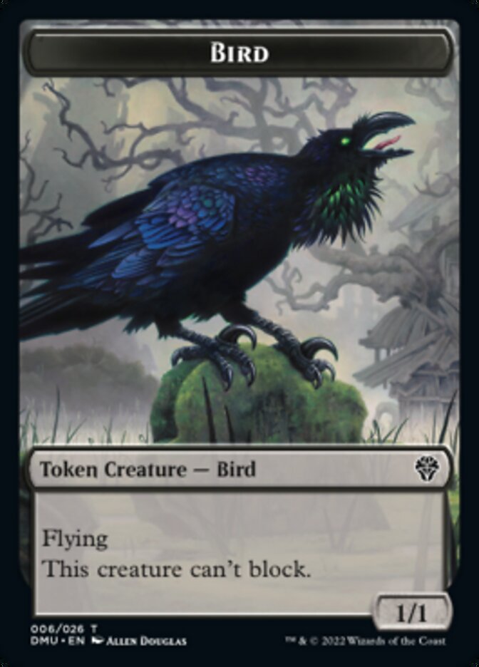 Bird Token (006) [Dominaria United Tokens] | Clutch Gaming