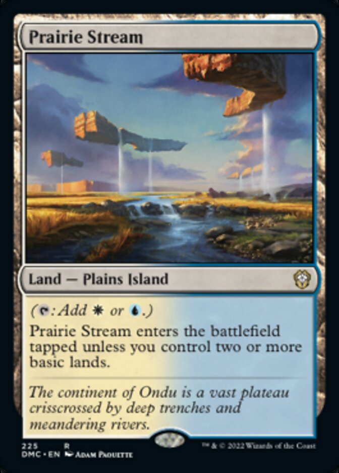 Prairie Stream [Dominaria United Commander] | Clutch Gaming