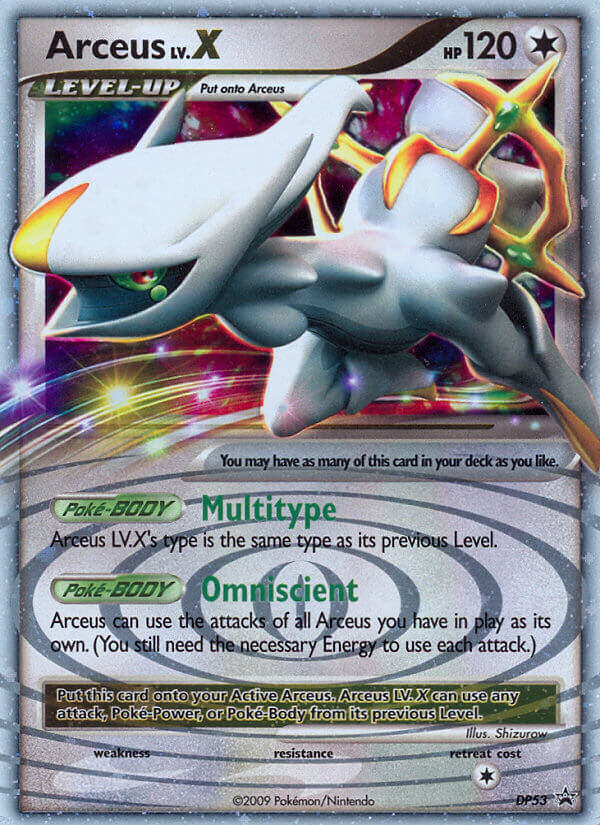 Arceus Lv.X (DP53) [Diamond & Pearl: Black Star Promos] | Clutch Gaming