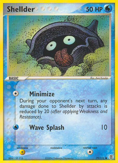 Shellder (79/112) [EX: FireRed & LeafGreen] | Clutch Gaming