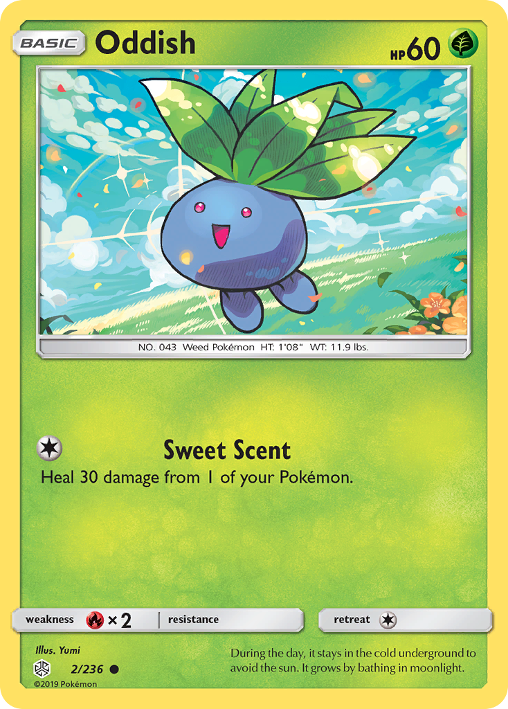 Oddish (2/236) [Sun & Moon: Cosmic Eclipse] | Clutch Gaming