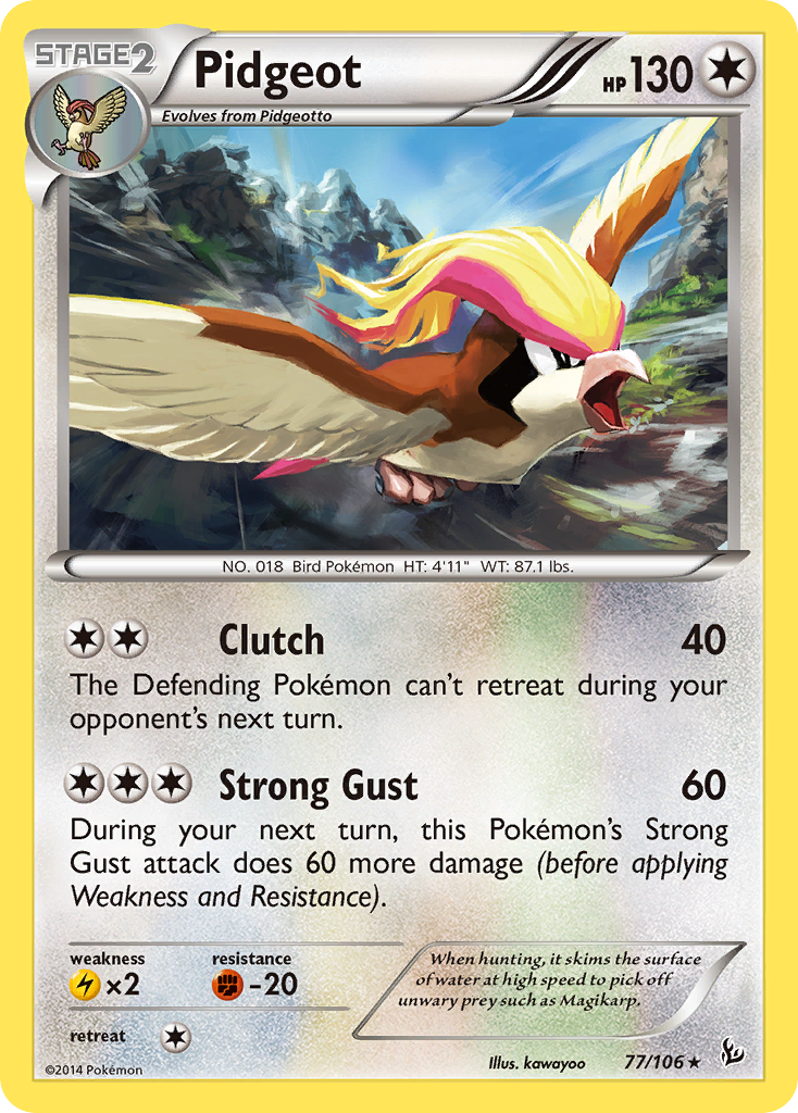 Pidgeot (77/106) [XY: Flashfire] | Clutch Gaming