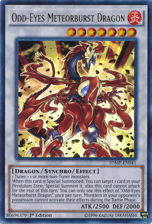 Odd-Eyes Meteorburst Dragon [SDMP-EN041] Ultra Rare | Clutch Gaming