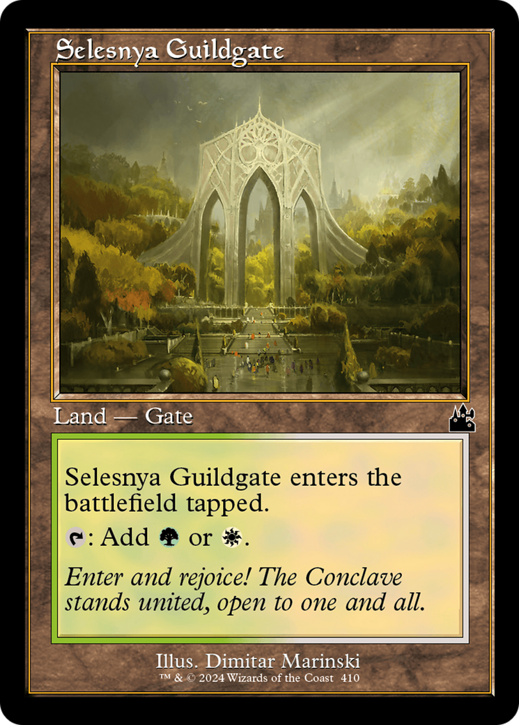 Selesnya Guildgate (Retro Frame) [Ravnica Remastered] | Clutch Gaming