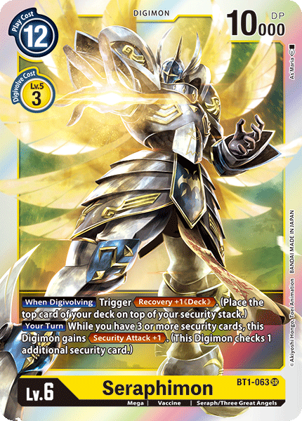 Seraphimon [BT1-063] [Release Special Booster Ver.1.0] | Clutch Gaming