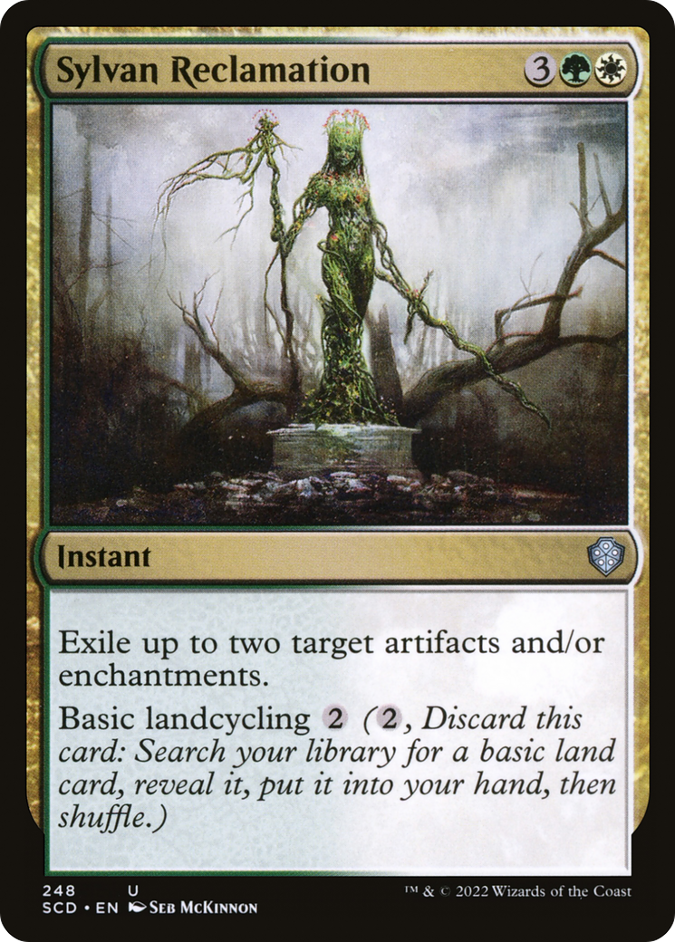 Sylvan Reclamation [Starter Commander Decks] | Clutch Gaming