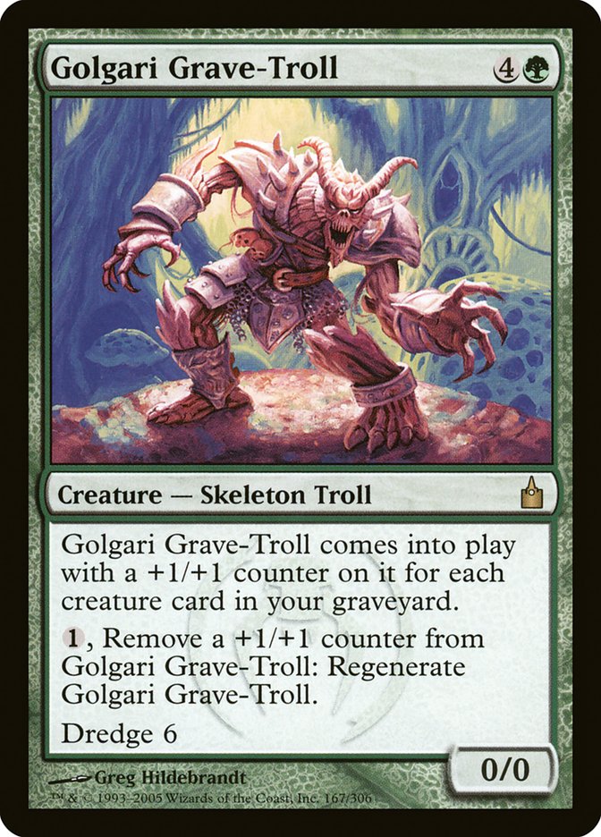 Golgari Grave-Troll [Ravnica: City of Guilds] | Clutch Gaming