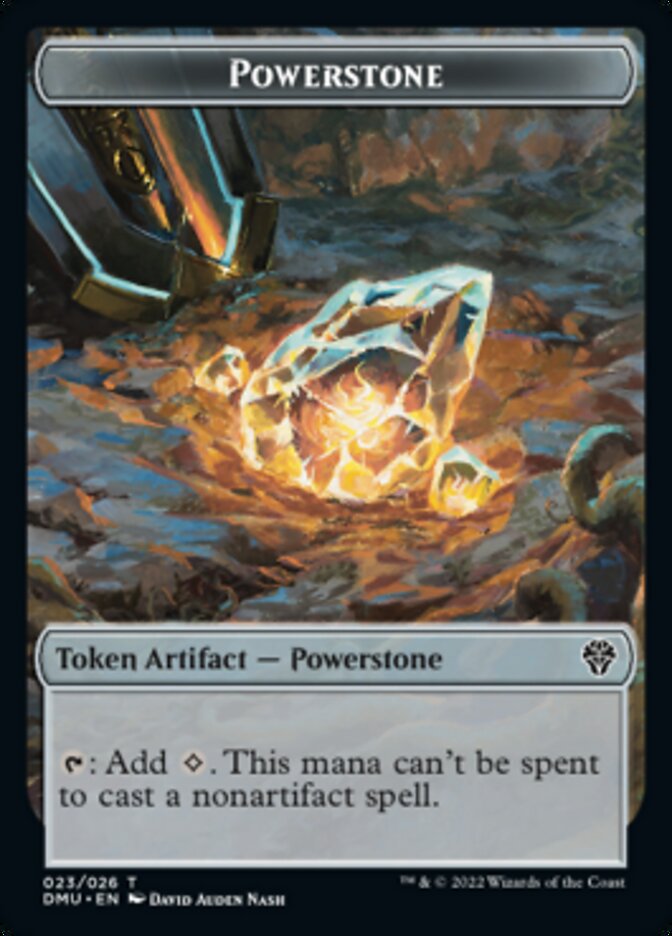 Powerstone Token [Dominaria United Tokens] | Clutch Gaming