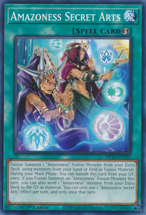 Amazoness Secret Arts [MP23-EN225] Common | Clutch Gaming