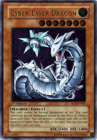 Cyber Laser Dragon (UTR) [SOI-EN007] Ultimate Rare | Clutch Gaming