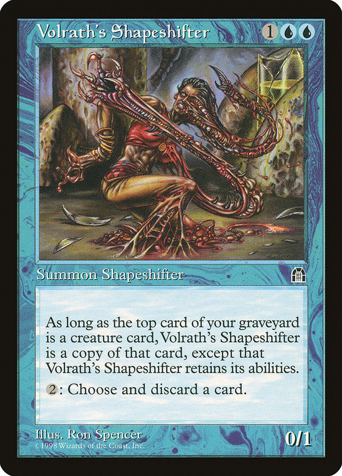 Volrath's Shapeshifter [Stronghold] | Clutch Gaming