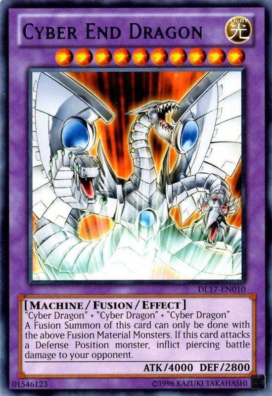 Cyber End Dragon (Purple) [DL17-EN010] Rare | Clutch Gaming