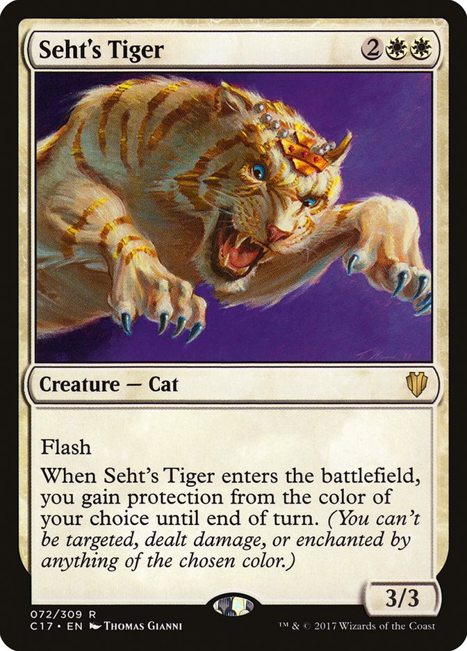 Seht's Tiger [Commander 2017] | Clutch Gaming