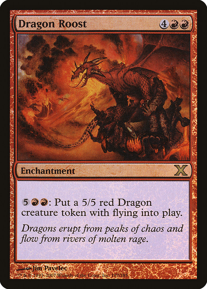 Dragon Roost (Premium Foil) [Tenth Edition] | Clutch Gaming