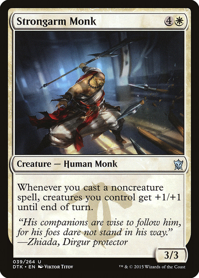 Strongarm Monk [Dragons of Tarkir] | Clutch Gaming