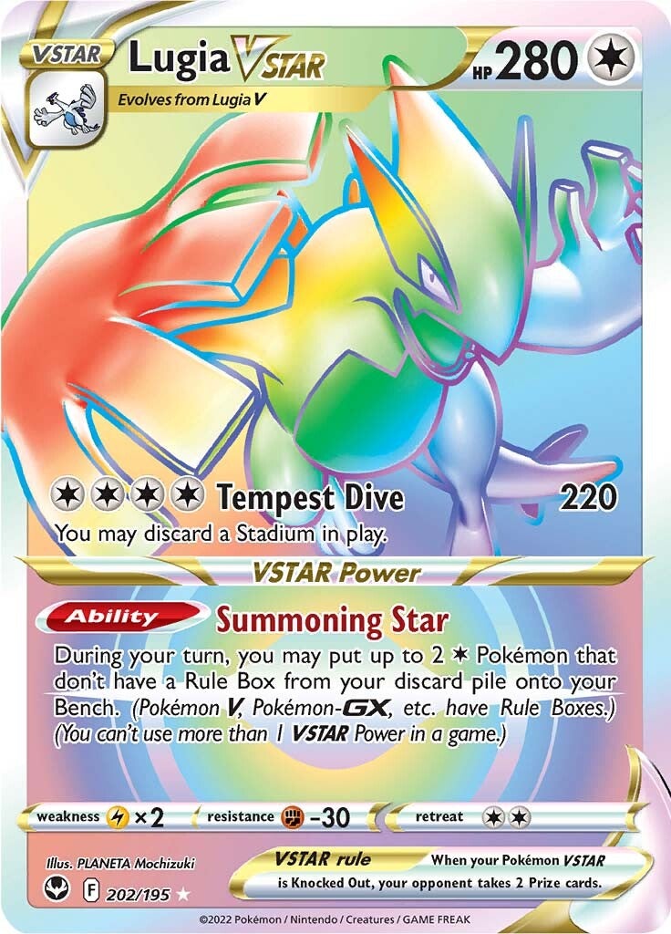 Lugia VSTAR (202/195) [Sword & Shield: Silver Tempest] | Clutch Gaming