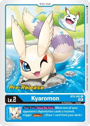 Kyaromon [BT6-002] [Double Diamond Pre-Release Cards] | Clutch Gaming