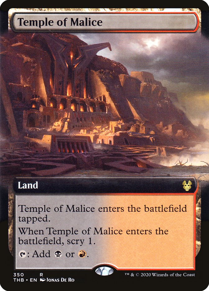 Temple of Malice (Extended Art) [Theros Beyond Death] | Clutch Gaming
