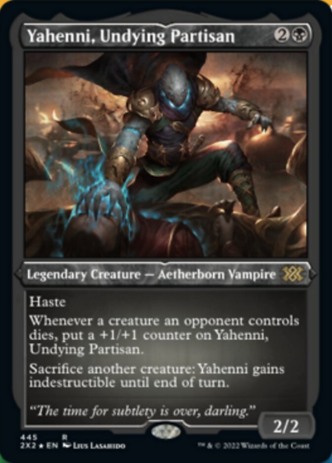 Yahenni, Undying Partisan (Foil Etched) [Double Masters 2022] | Clutch Gaming