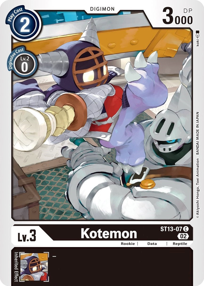 Kotemon [ST13-07] [Starter Deck: Ragnaloardmon] | Clutch Gaming