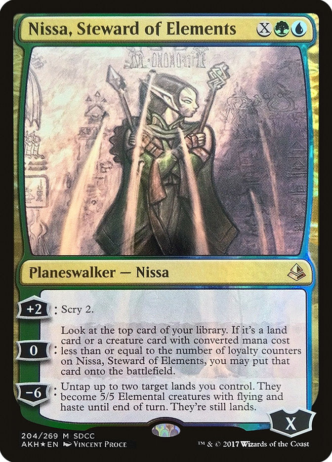 Nissa, Steward of Elements [San Diego Comic-Con 2017] | Clutch Gaming