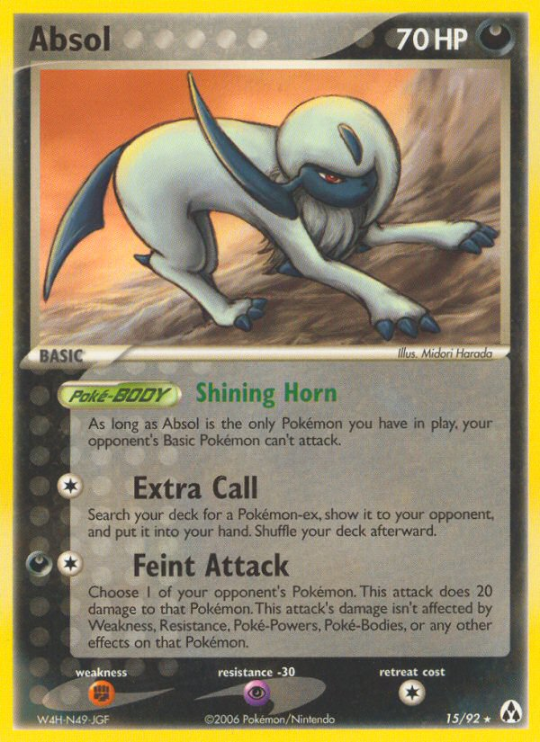 Absol (15/92) [EX: Legend Maker] | Clutch Gaming