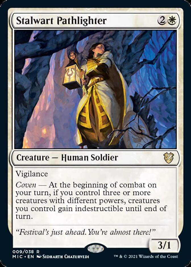 Stalwart Pathlighter [Innistrad: Midnight Hunt Commander] | Clutch Gaming