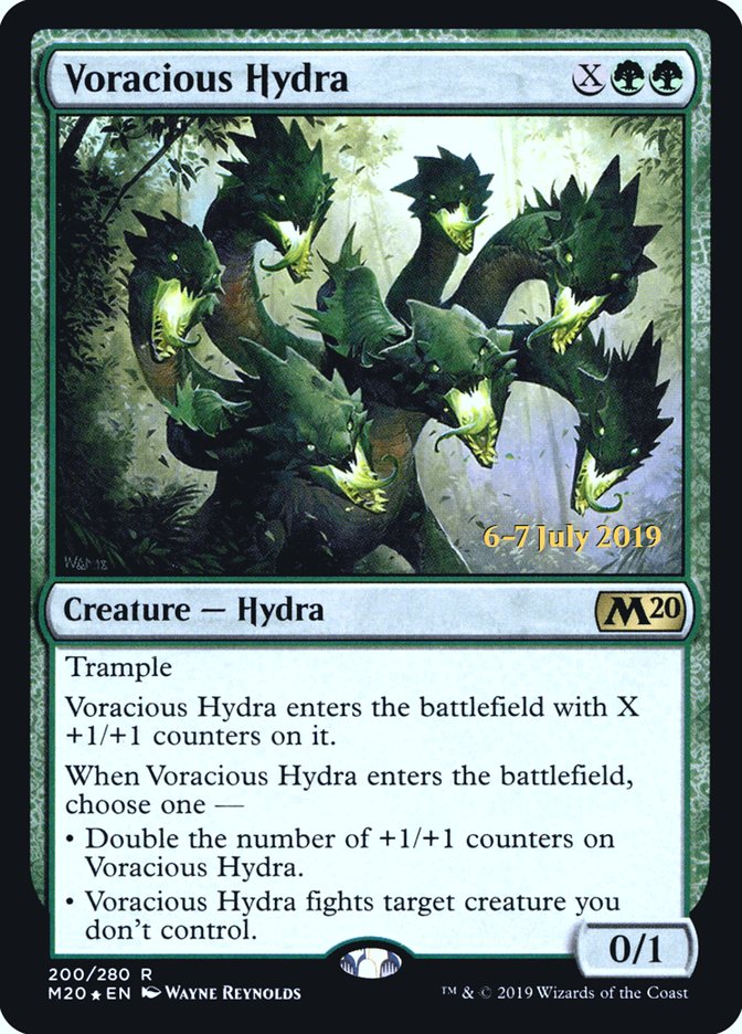 Voracious Hydra [Core Set 2020 Prerelease Promos] | Clutch Gaming