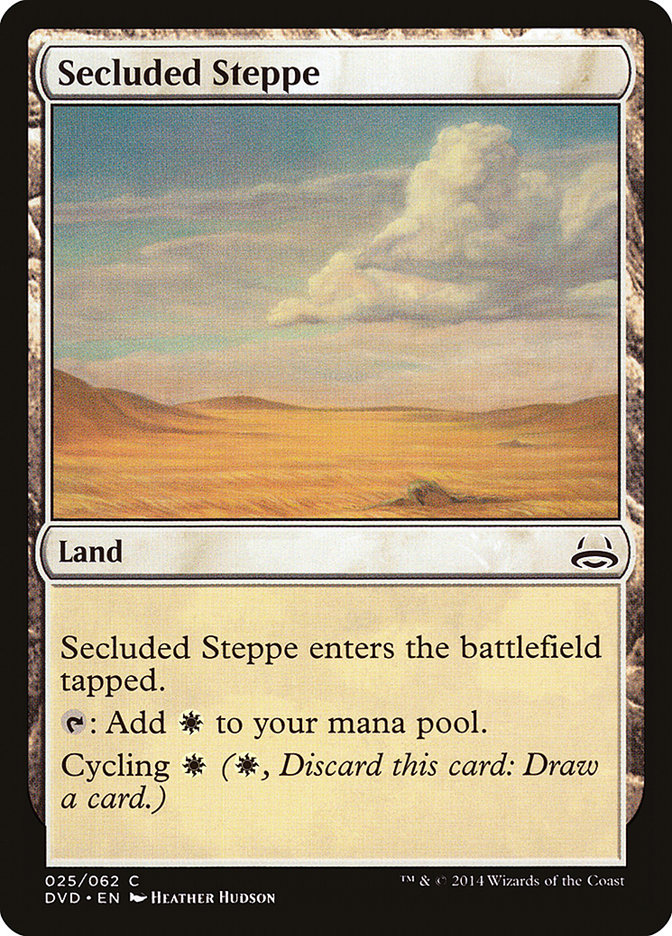 Secluded Steppe (Divine vs. Demonic) [Duel Decks Anthology] | Clutch Gaming