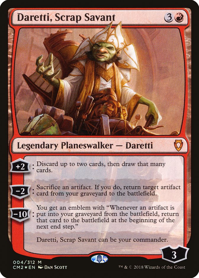 Daretti, Scrap Savant [Commander Anthology Volume II] | Clutch Gaming