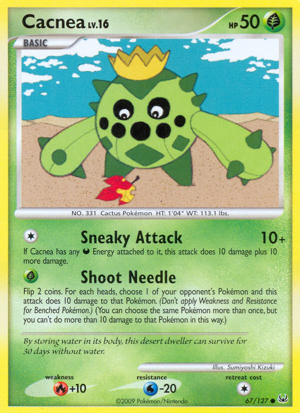 Cacnea (67/127) [Platinum: Base Set] | Clutch Gaming