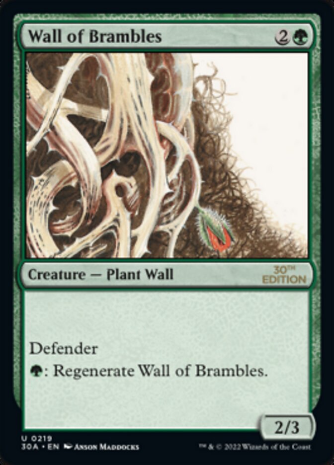 Wall of Brambles [30th Anniversary Edition] | Clutch Gaming