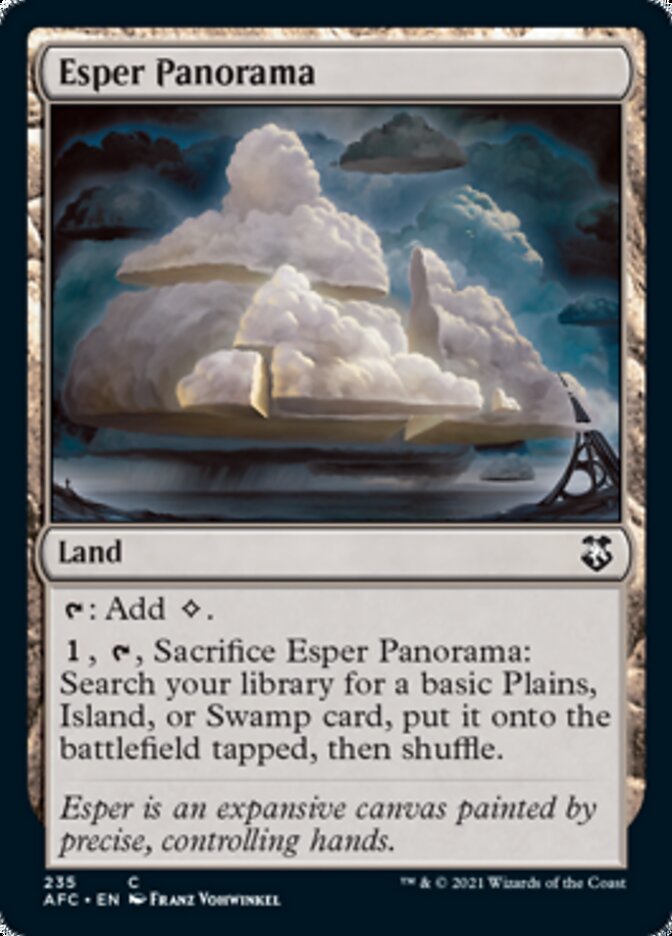 Esper Panorama [Dungeons & Dragons: Adventures in the Forgotten Realms Commander] | Clutch Gaming