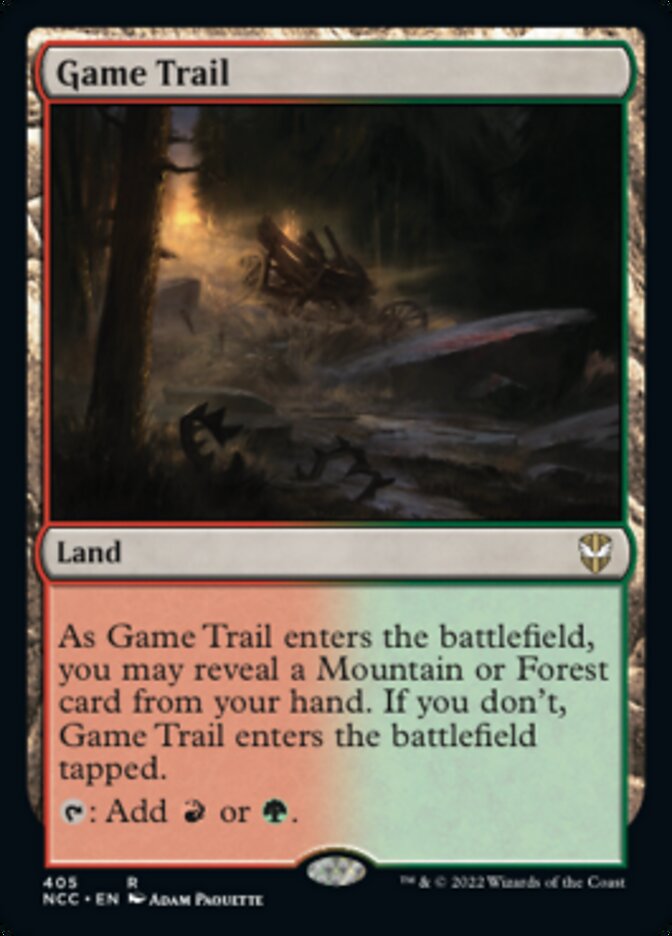 Game Trail [Streets of New Capenna Commander] | Clutch Gaming