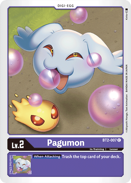 Pagumon [BT2-007] [Release Special Booster Ver.1.0] | Clutch Gaming